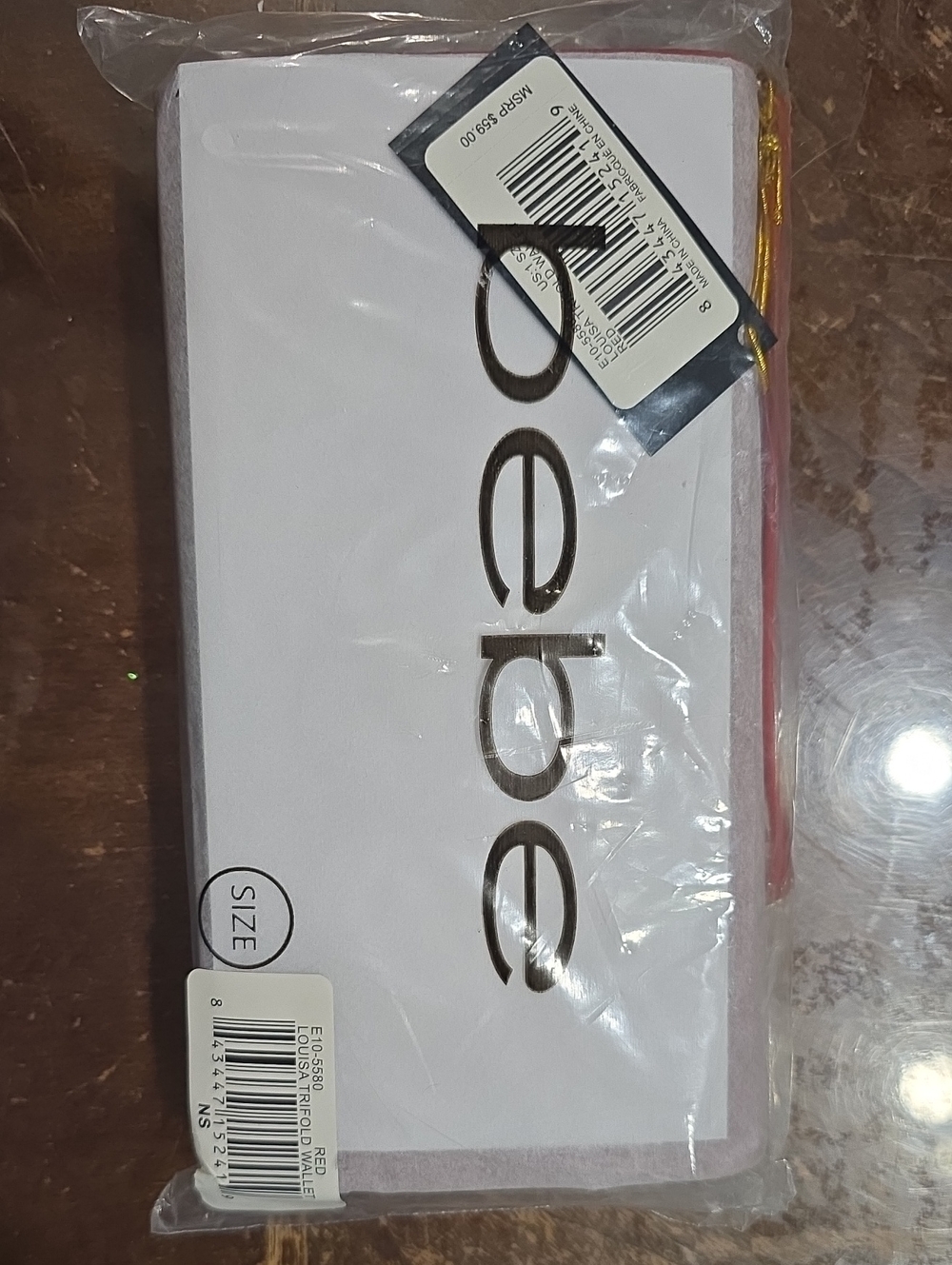 NWT bebe Louisa Trifold Wallet MSRP $49